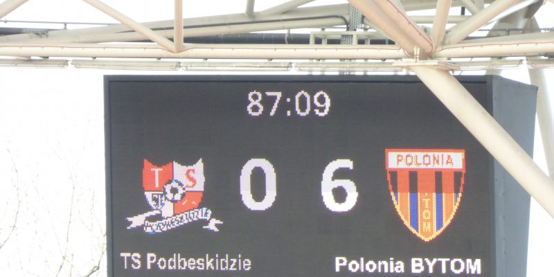 Polonia na „szóstkę” – Podbeskidzie II Bielsko-Biała – BS Polonia Bytom 0:6 (0:3)