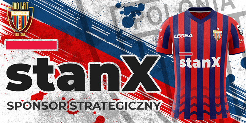 StanX strategicznym sponsorem piłkarskiej Polonii Bytom!