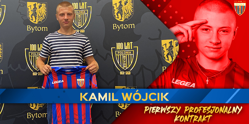 Kamil Wójcik kolejnym wychowankiem z profesjonalnym kontraktem!