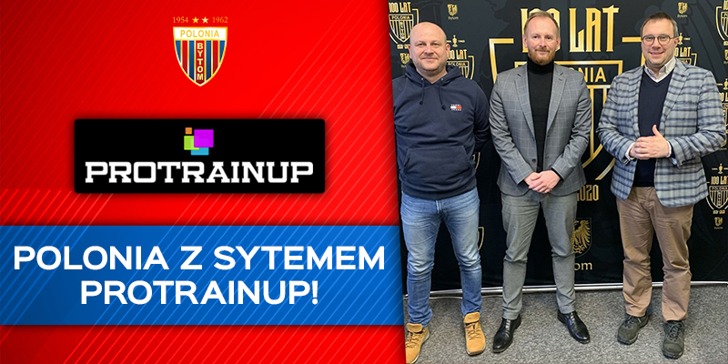 ProTrainUp nowym systemem zarządzającym w wielosekcyjnej Polonii Bytom!